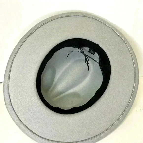 🩶Unbranded Beautiful Heather Gray Women’s Brimmed Hat/Fedora EUC 🩶 - Picture 10 of 14